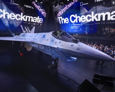 the MAKS air show in Zhukovsky