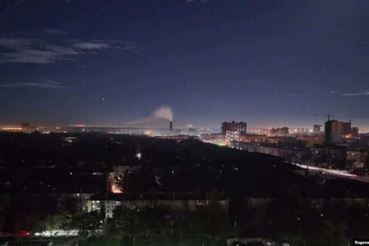 Russian Strikes Hit Energy Infrastructure In Kyiv