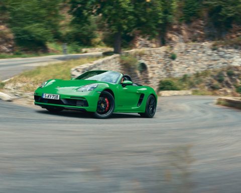 Electric Porsche Boxster