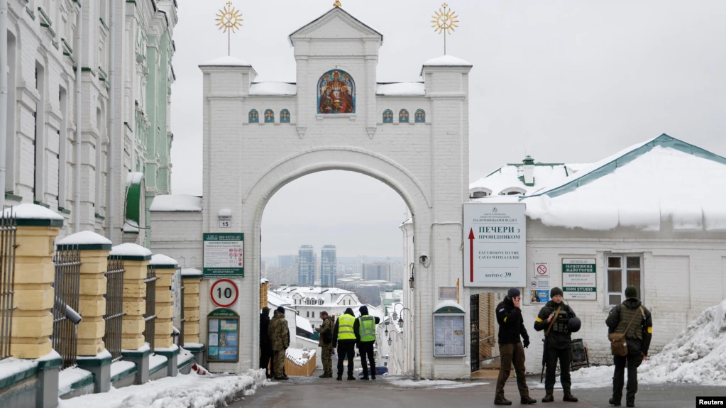 Raid Kyiv Monastery