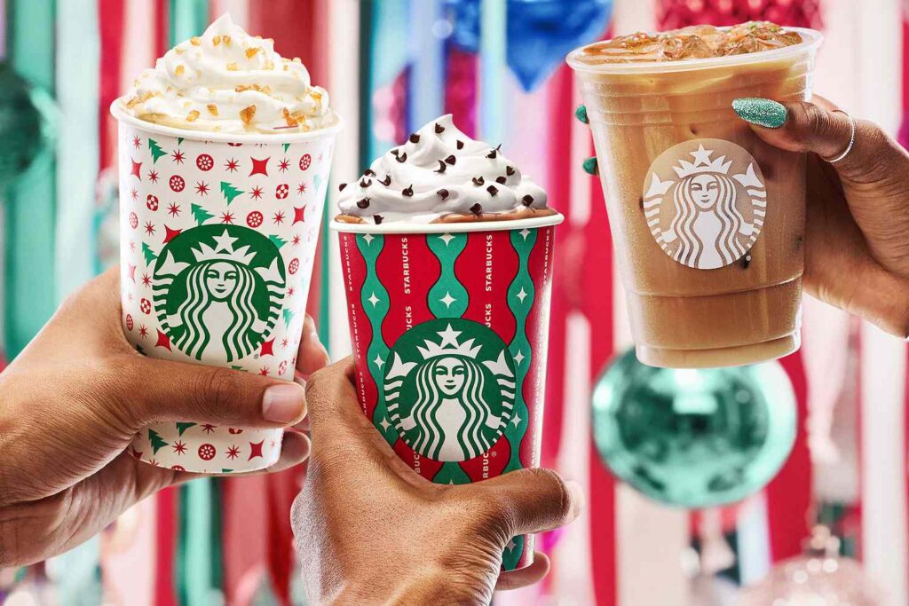 Starbucks holiday drinks