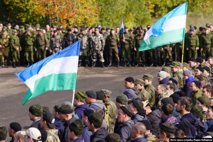Troops mobilized from Bashkortostan