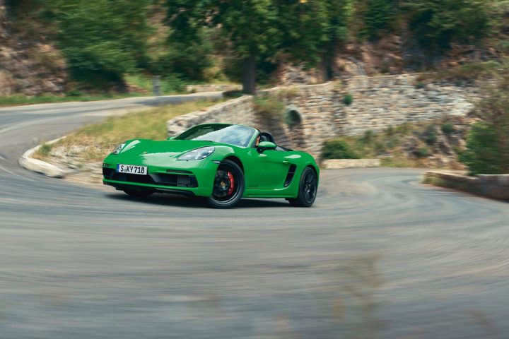 Electric Porsche Boxster