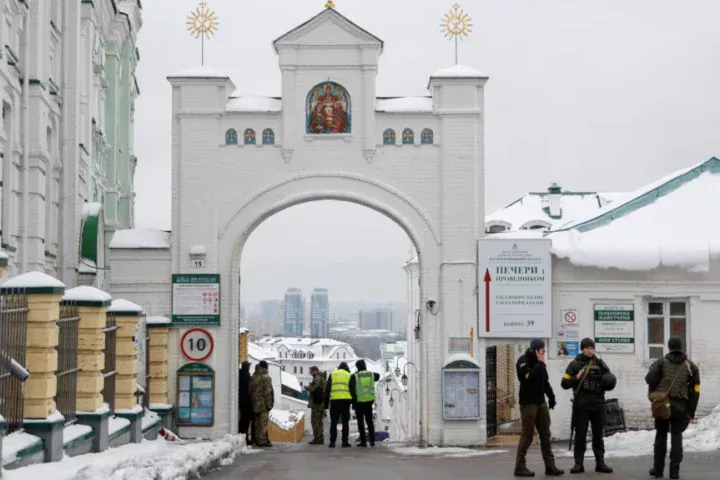 Raid Kyiv Monastery