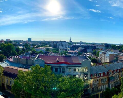 The historic Ukrainian city of Odesa