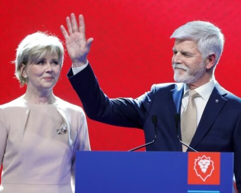 Petr Pavel and his wife, Eva Pavlova