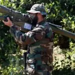 A Lebanese Hizballah fighter