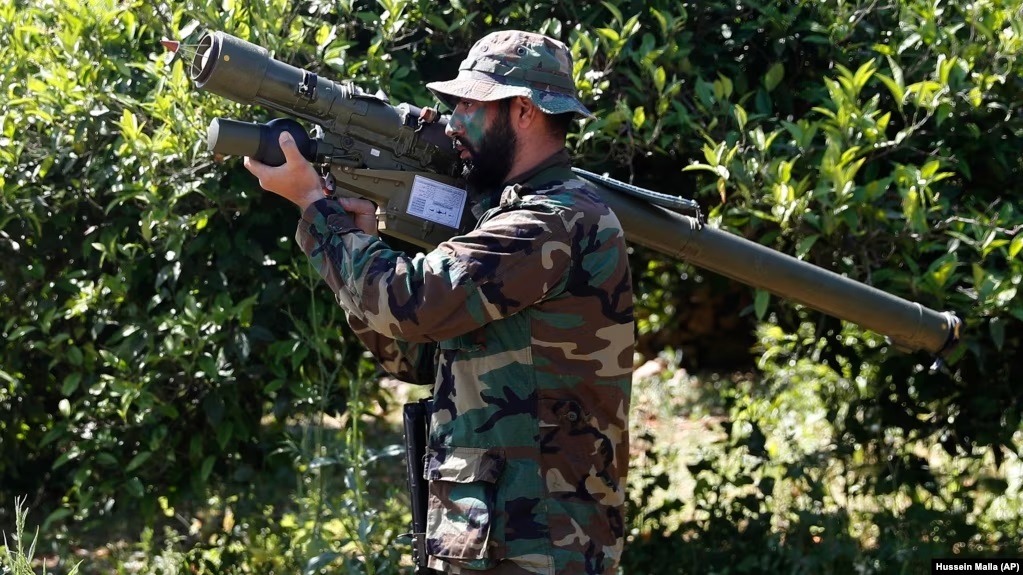 A Lebanese Hizballah fighter