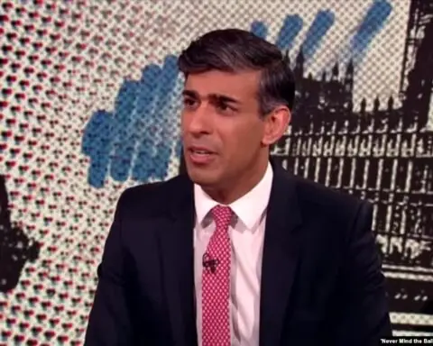 British Prime Minister Rishi Sunak