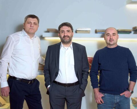 From left to right in the photo: LEVAN ABASHIDZE, GIORGI NADAREISHVILI, and GIORGI JOKHADZE