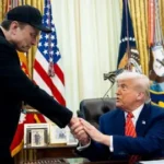 President Donald J. Trump and tech mogul Elon Musk