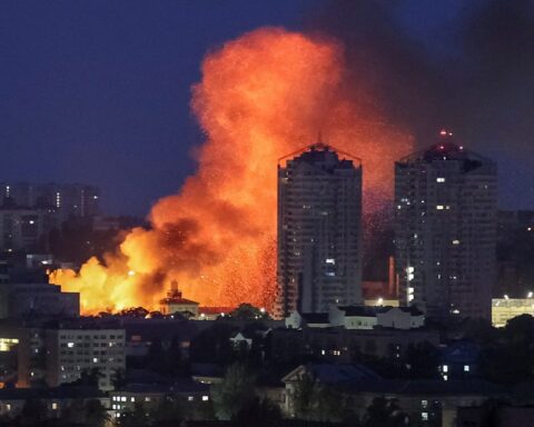 Russia launches one of war’s largest air attacks days after Ukraine’s bomber raid