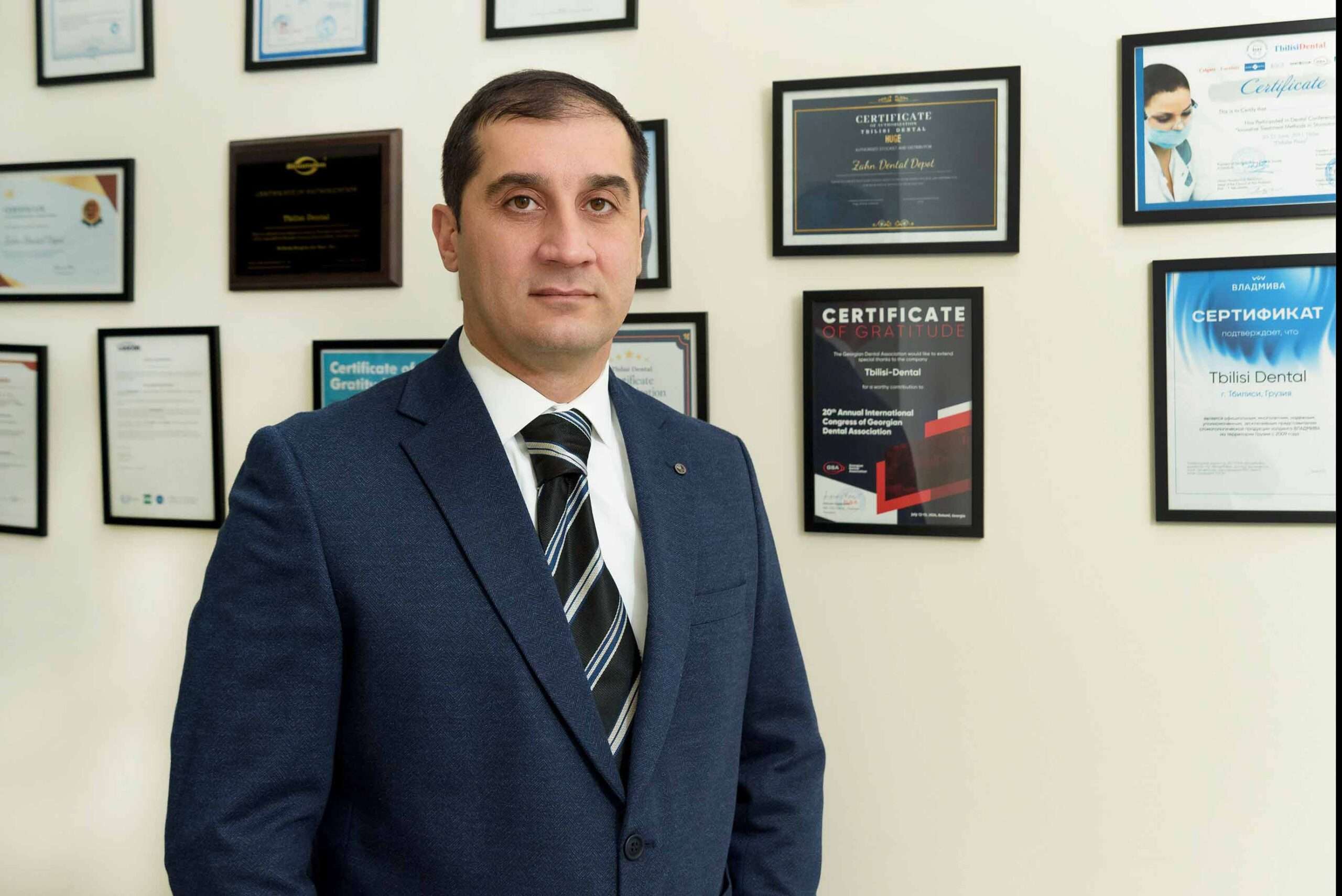 Valeri Nadirashvili, Director of Tbilisi Dental